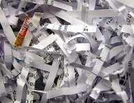 shredded writing projects